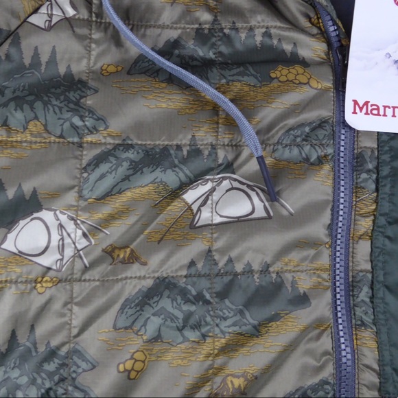 Marmot Martis Peak Hoodie Camping Camo NWT Hoody - Picture 5 of 13